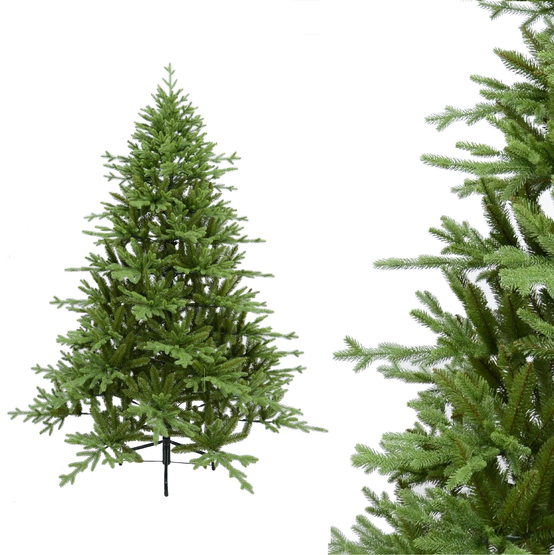 Künstlicher Weihnachtsbaum Tannenbaum Fichte PE / PVC mix
