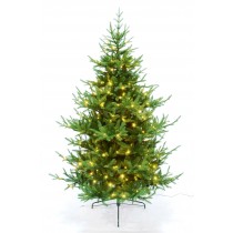 Künstlicher Weihnachtsbaum Tannenbaum PE / PVC mit Beleuchtung LED